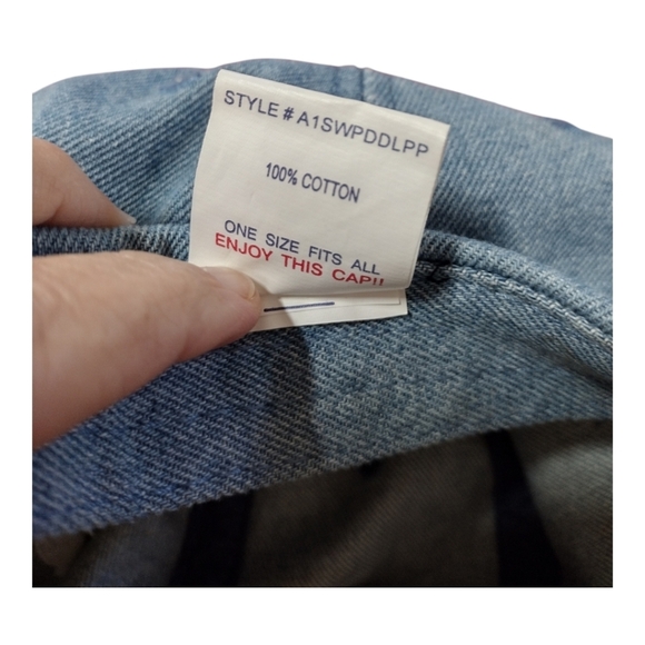 Vintage 59th Annual Daytona Bike Week 2000 Denim Hat - Picture 10 of 10